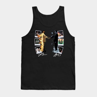 Jaylen Brown and Jayson Tatum Fire and Ice Vintage Tank Top